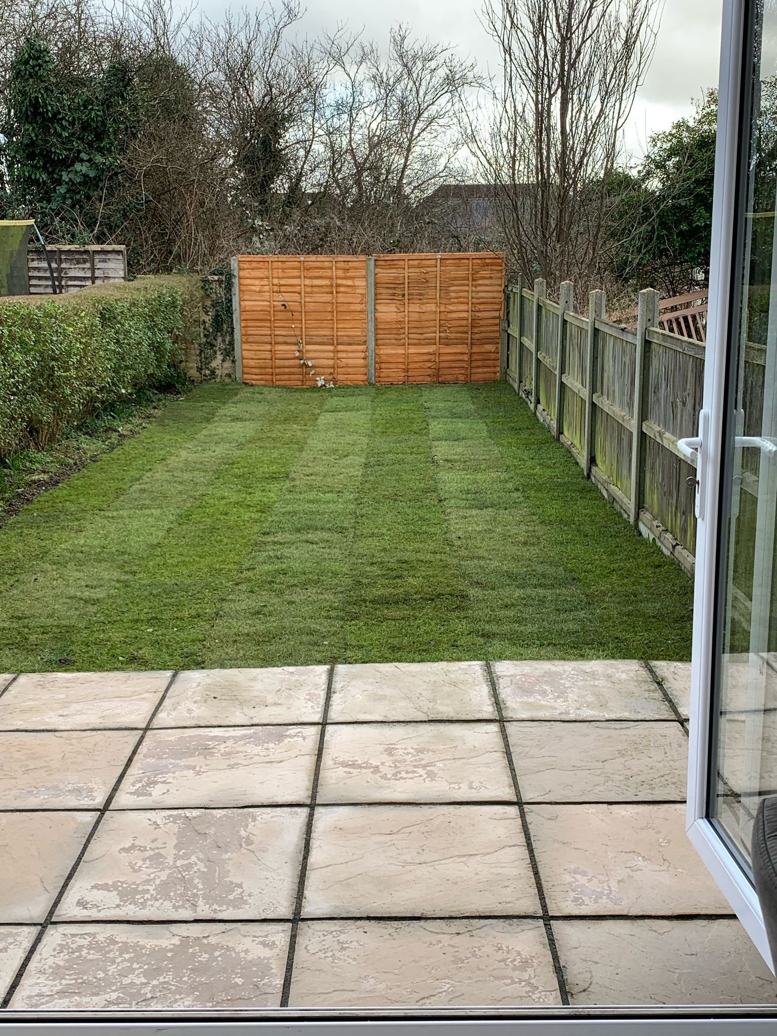 installing turf
