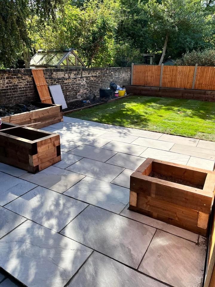 install a patio