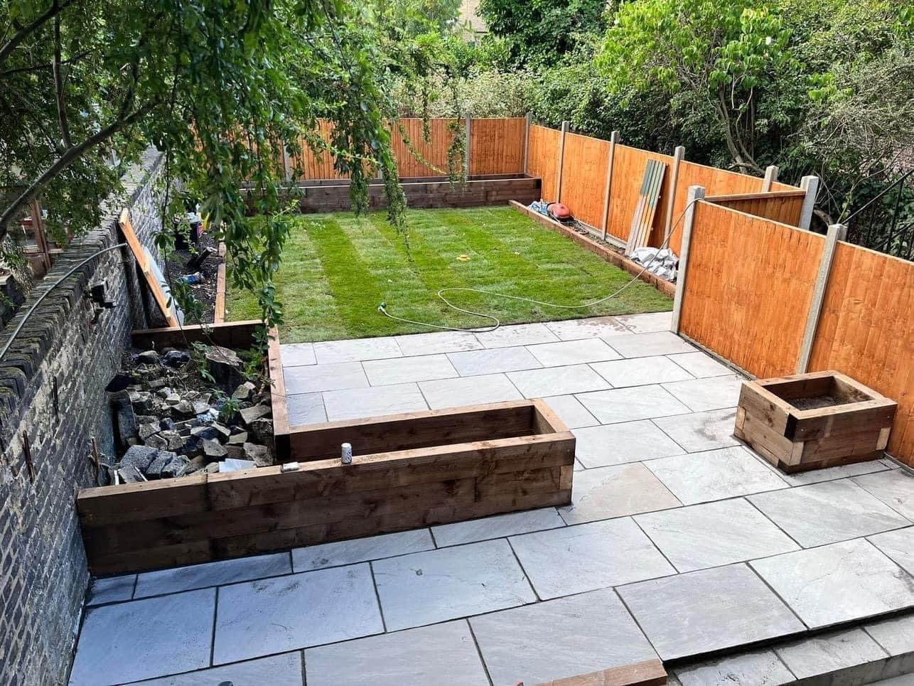 outdoor living space